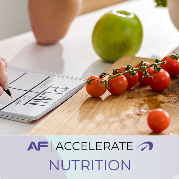 AF Accelerate – Nutrition